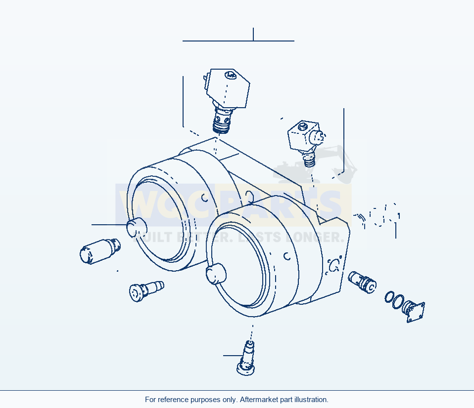 Komatsu WA380-3 A.L.S. Equipment, Pressure Tank (Gj2K0851) parts diagram