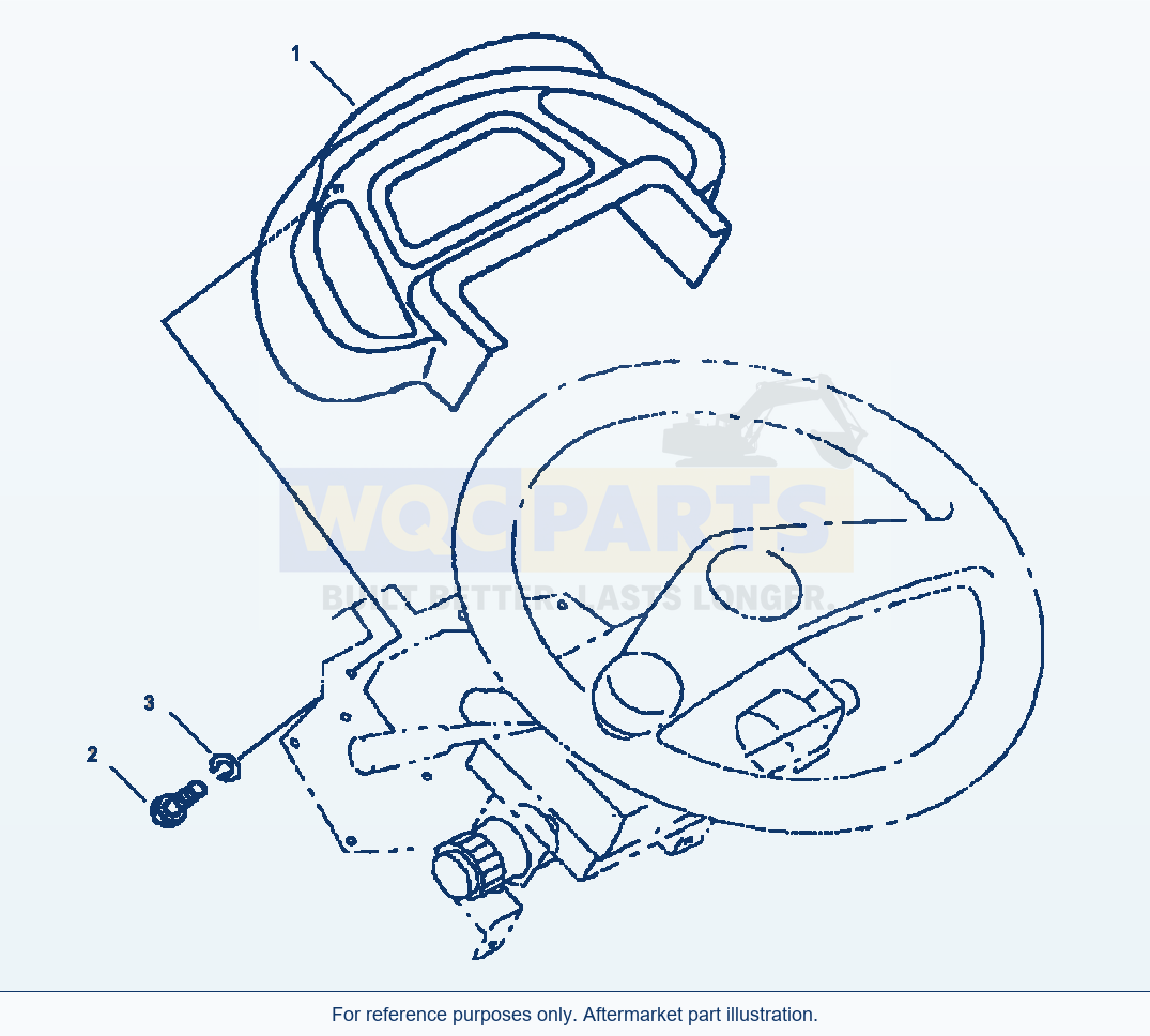 Komatsu WA380-3MC Main Monitor - Gauge And Sensor Mounting parts diagram