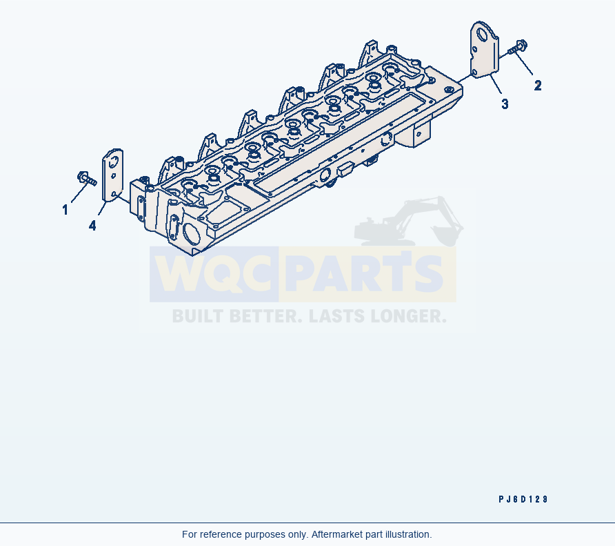 Komatsu WA380-5-SN Hanger(#26800007-) parts diagram