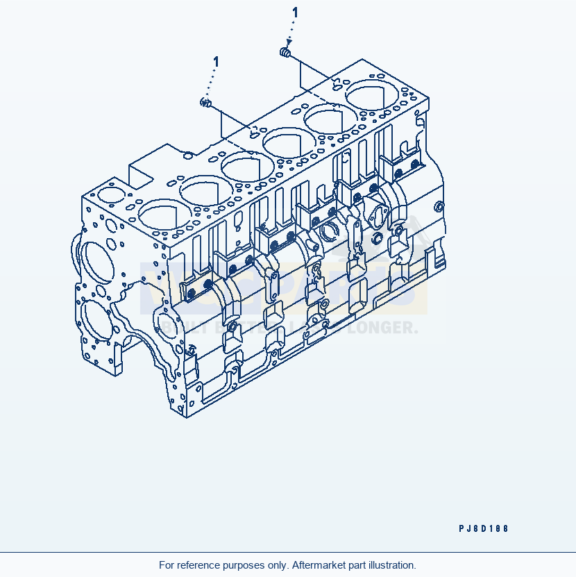 Komatsu WA380-5-SN Plug (Corrosion Resistor) parts diagram