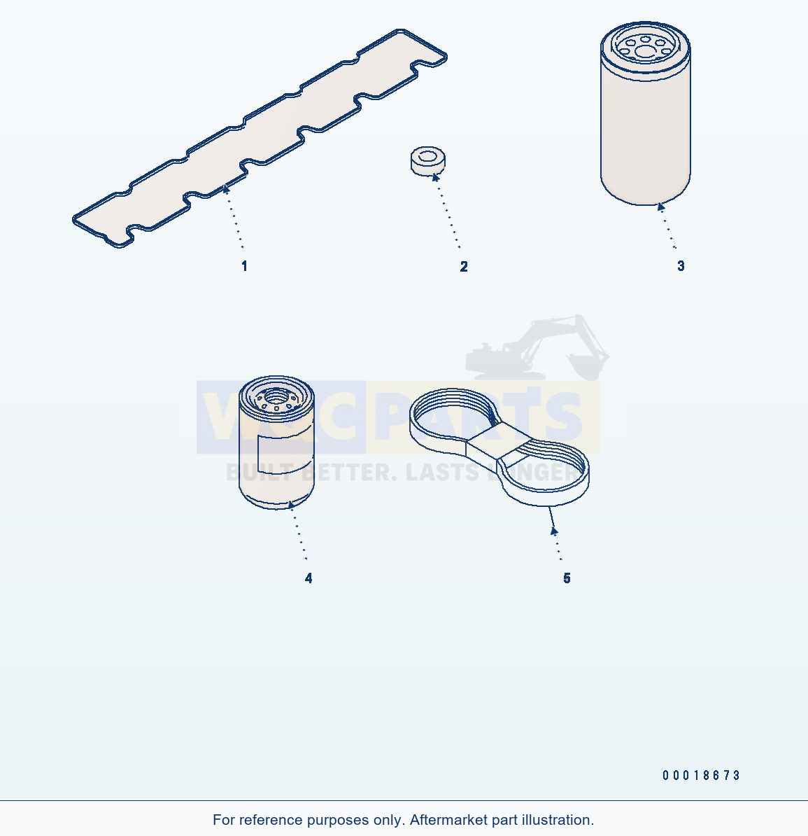 Komatsu WA380-5 Spare Parts(#26800583-) Serial H50051 - UP parts diagram