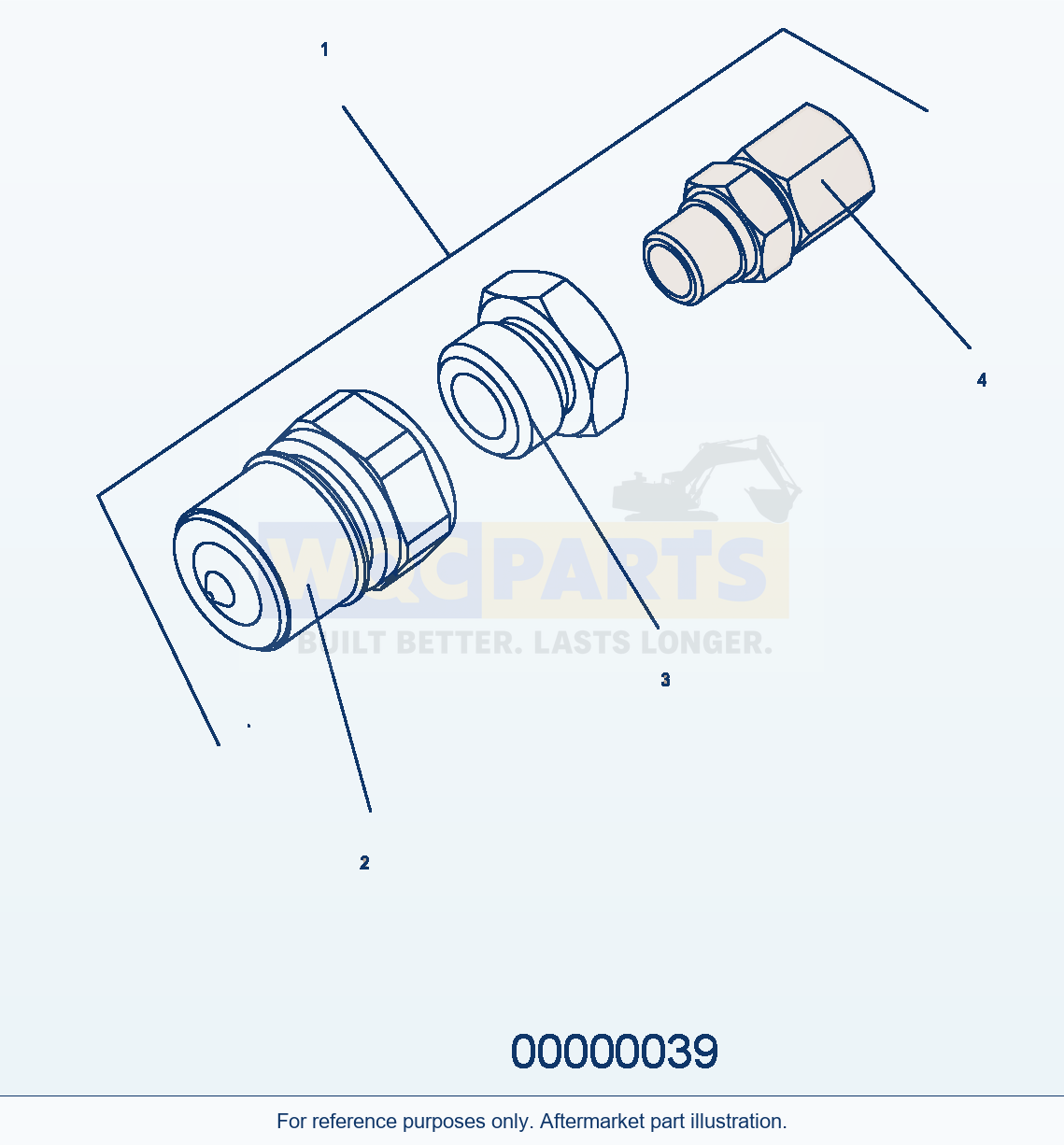 Komatsu WA380-5 Tema Coupling (Option) parts diagram