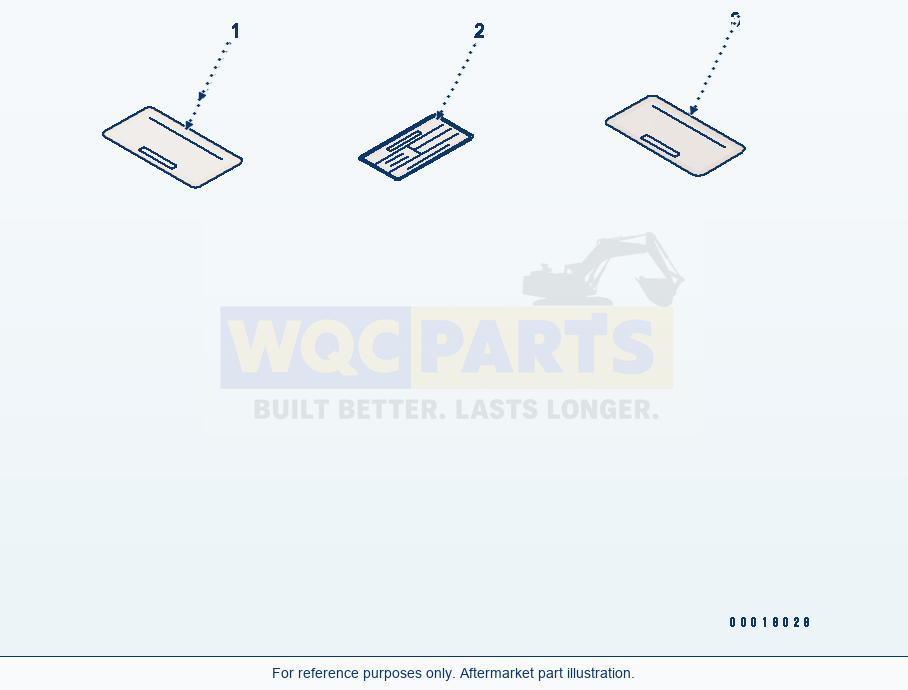 Komatsu WA380-5L Caution Plate parts diagram