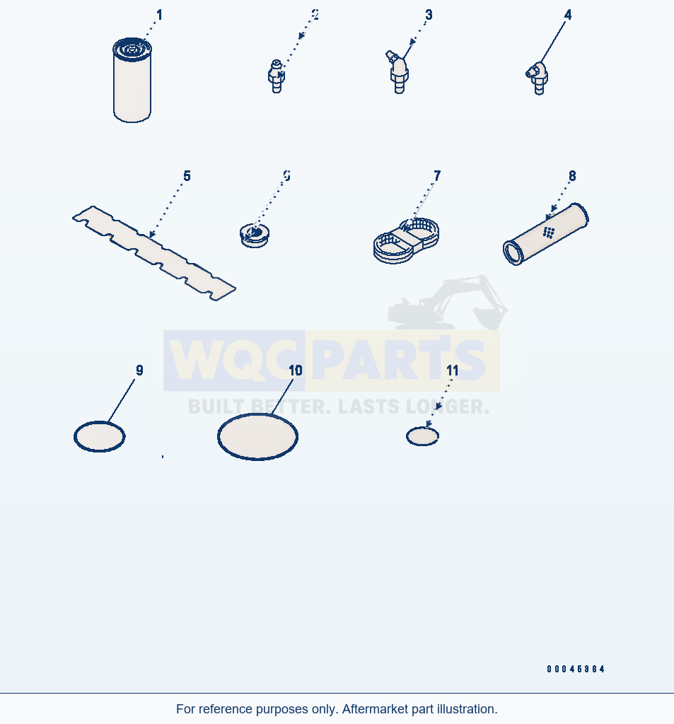 Komatsu WA380-6 Spare Parts(#65001-) parts diagram