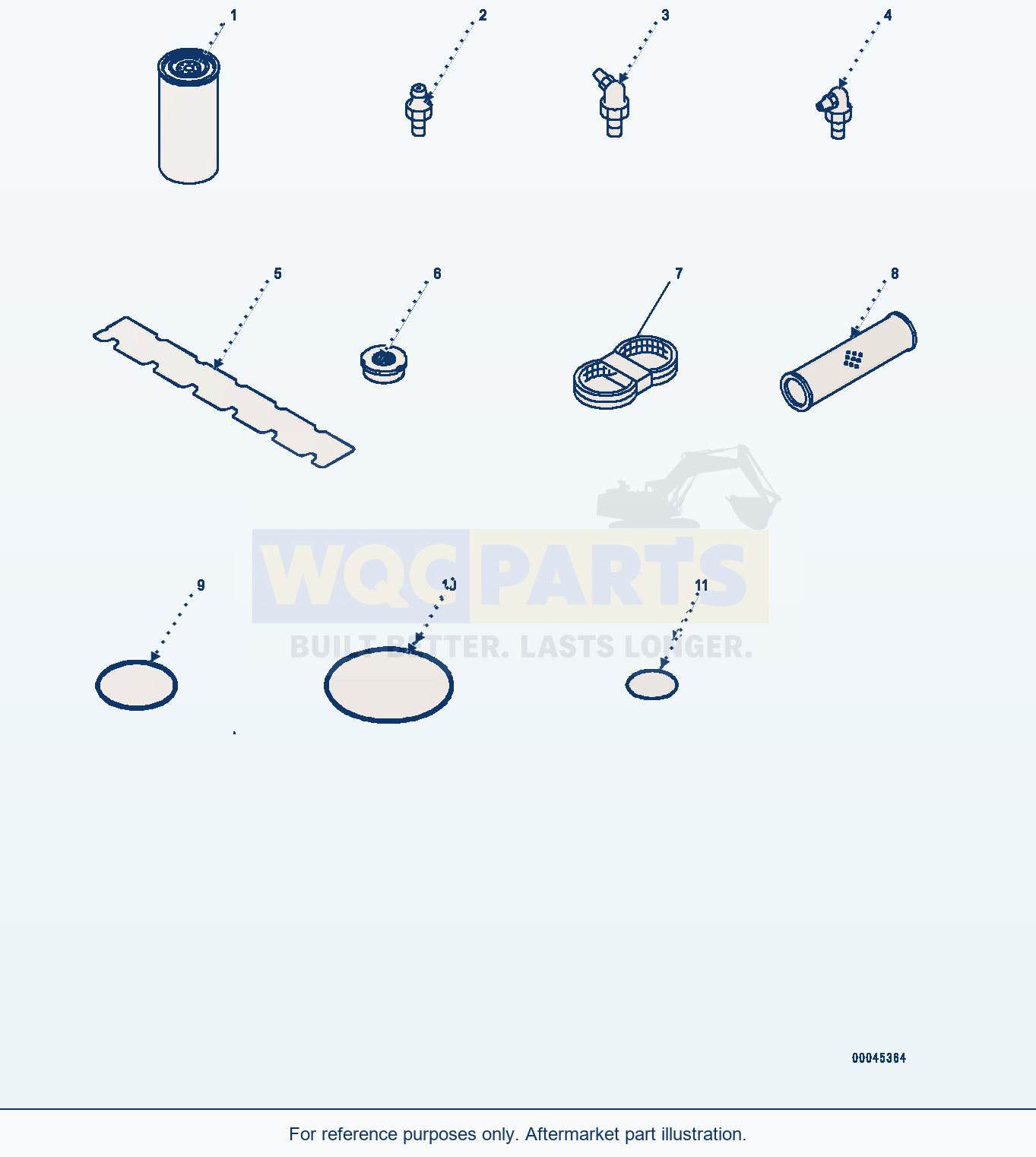 Komatsu WA380-6 Spare Parts (#65949-) parts diagram