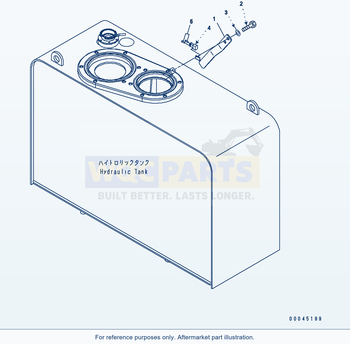 Komatsu WA380-6 Engine Related Parts (Dust Indicator Less) parts diagram