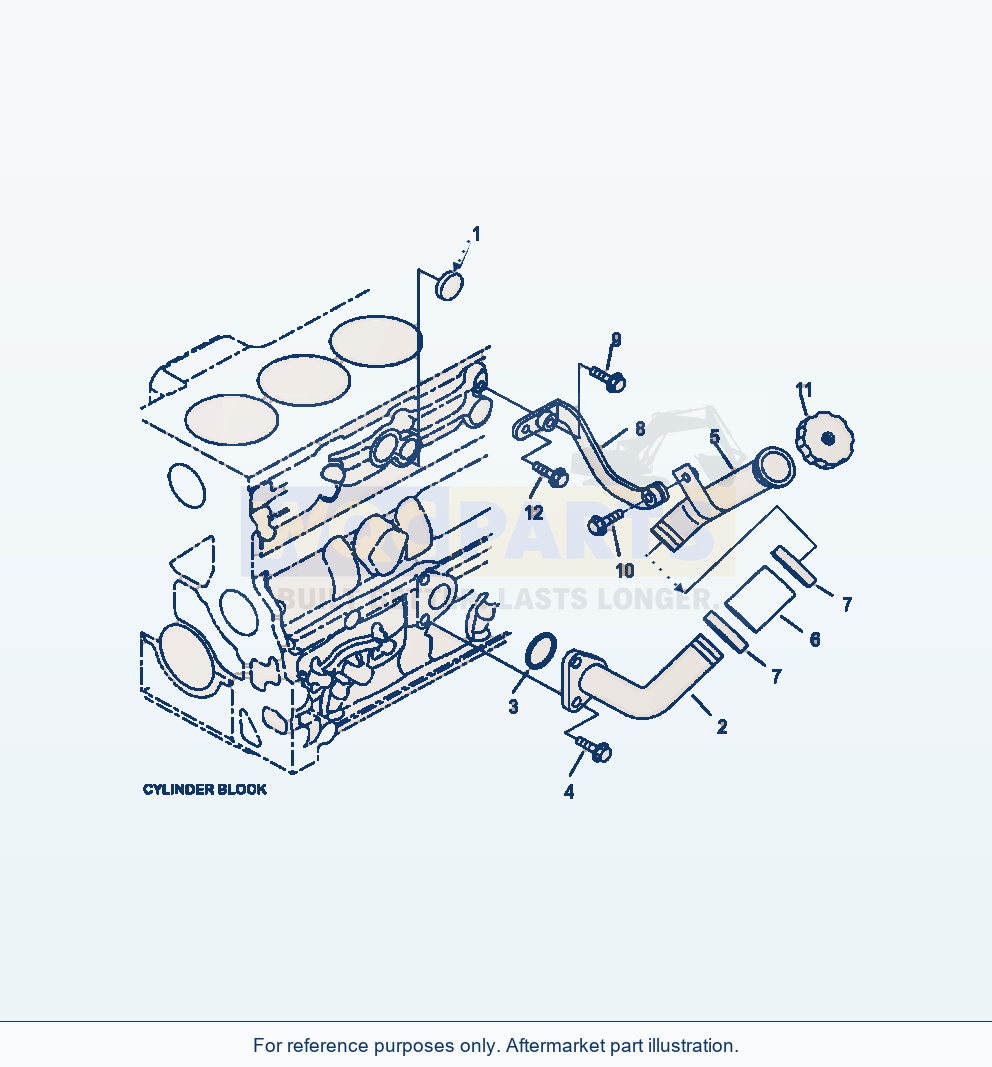 Komatsu WA380-6 Engine Oil Fill Port Serial A53001-UP parts diagram