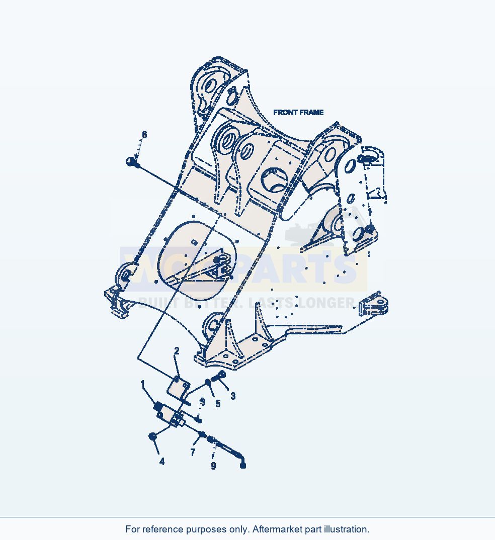 Komatsu WA380-6 Hydraulic Piping Solenoid Valve (Jrb Coupler) parts diagram
