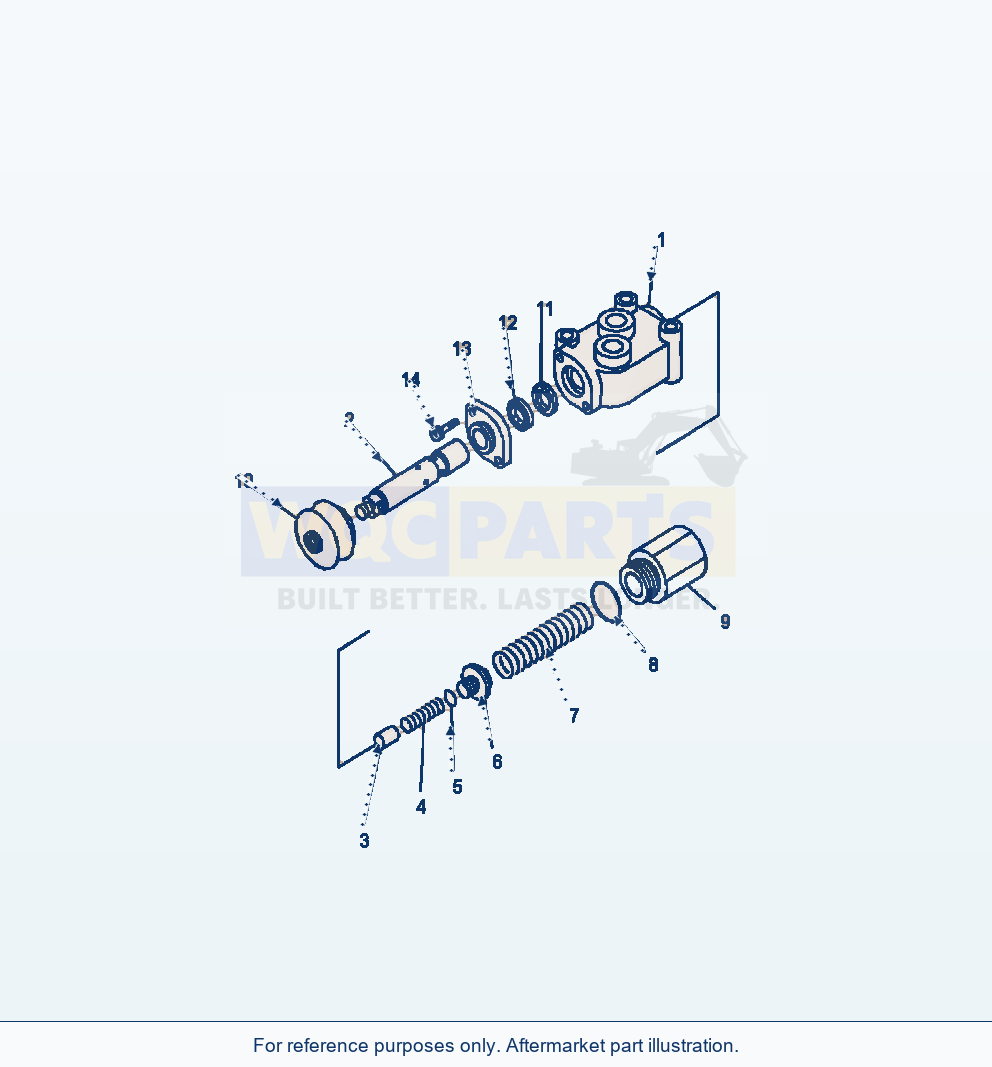 Komatsu WA380-6 Steering Piping Stop Valve Serial A54001-UP parts diagram