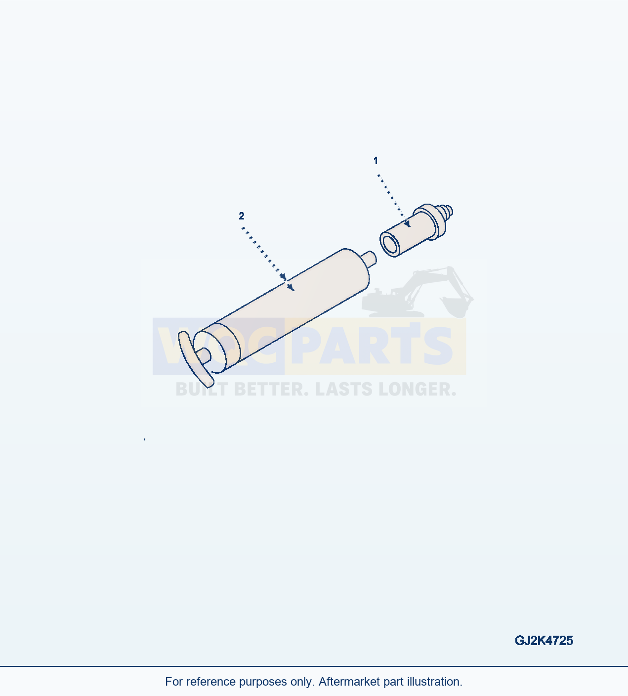 Komatsu WA380-6 Central Lubrication (Filling Cylinder) (Option) parts diagram