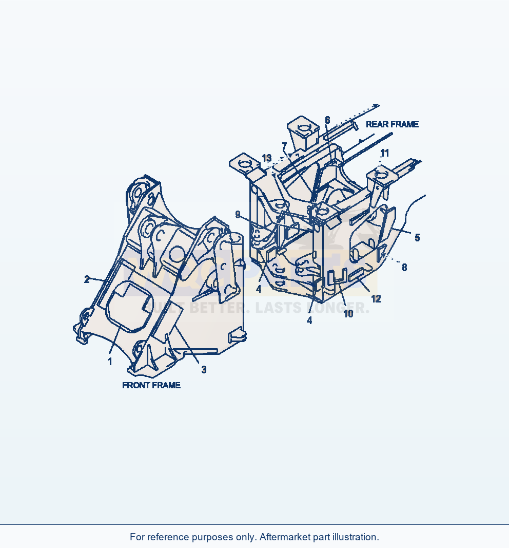 Komatsu WA380-6 Bar Lock And Cover Sheet (3-Spool Valve) parts diagram