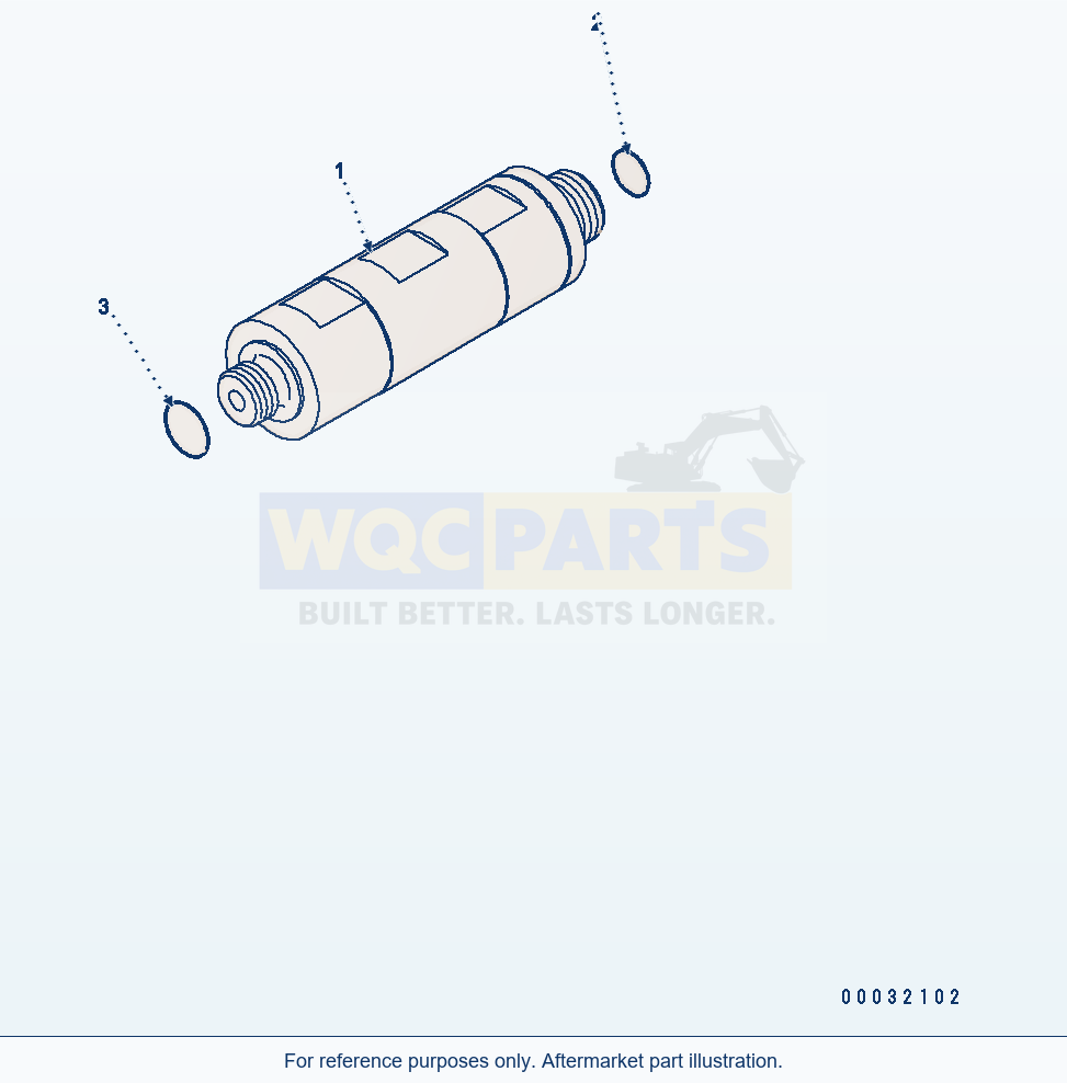 Komatsu WA380-6 Stabilizer Valve Serial H60051 - UP parts diagram