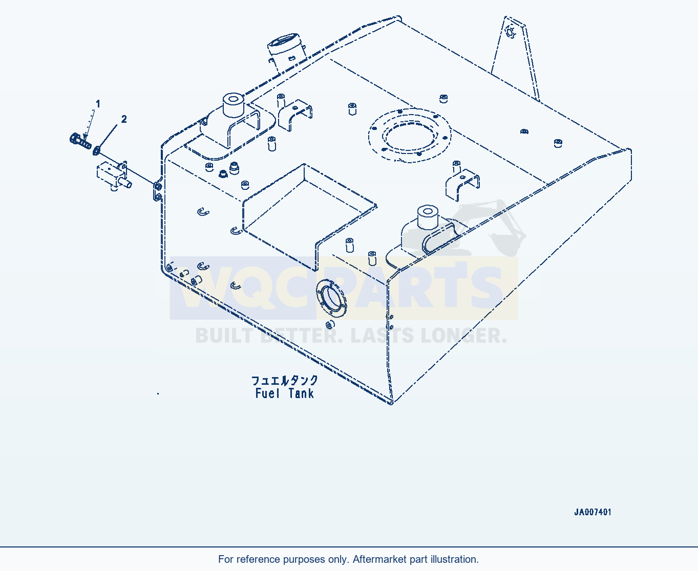 Komatsu WA380-7 Engine Related Parts, Bolt Serial H62051-UP parts diagram