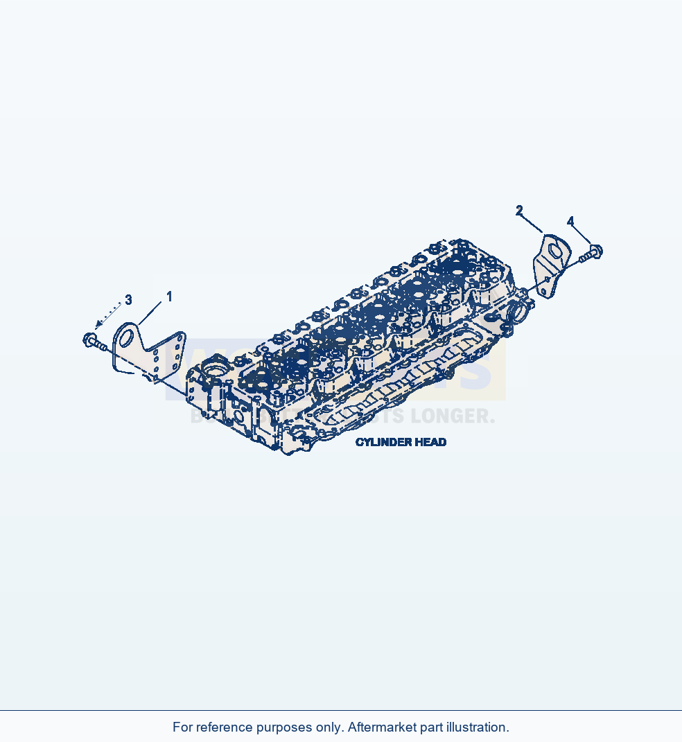 Komatsu WA380-7 Engine Lifting Bracket parts diagram