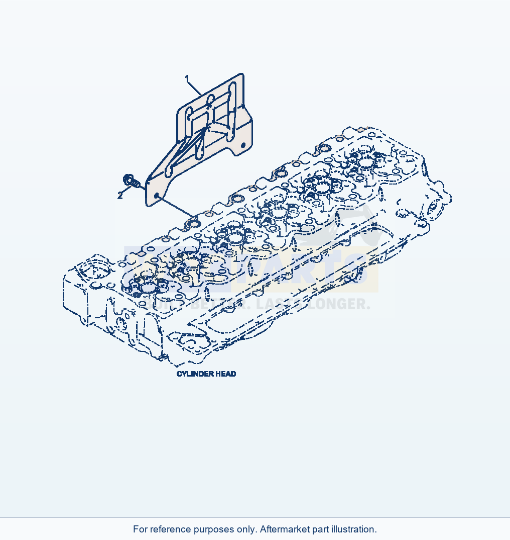 Komatsu WA380-7 Heat Shield parts diagram