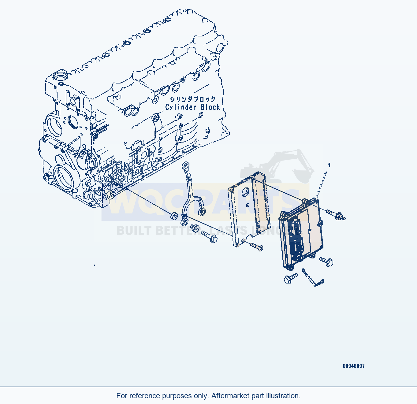 Komatsu WA380Z-6 Engine Controller (#26580638-) parts diagram