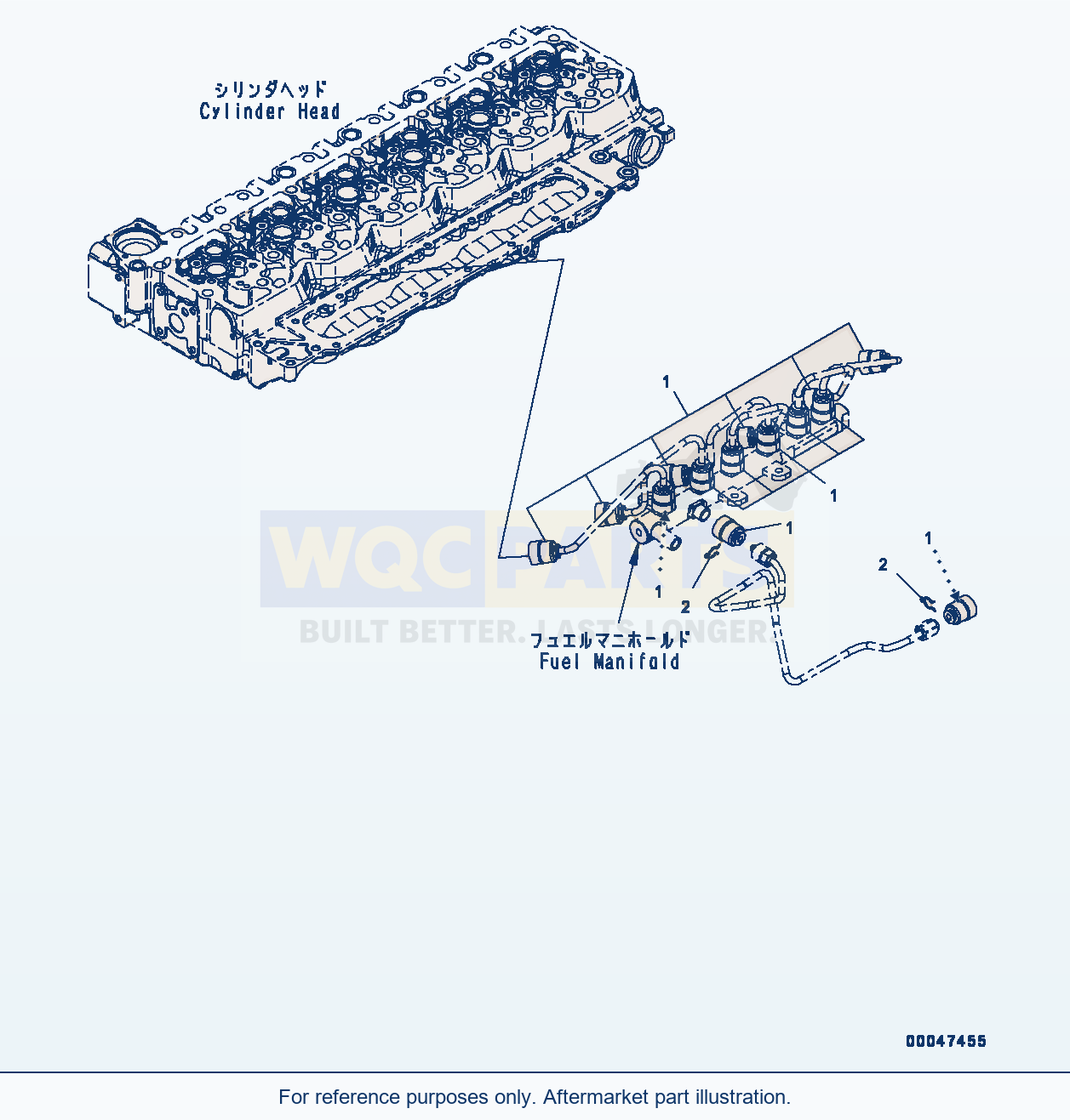 Komatsu WA380Z-6 Fuel System Cover (#26580638-) (Afs20-001001) parts diagram