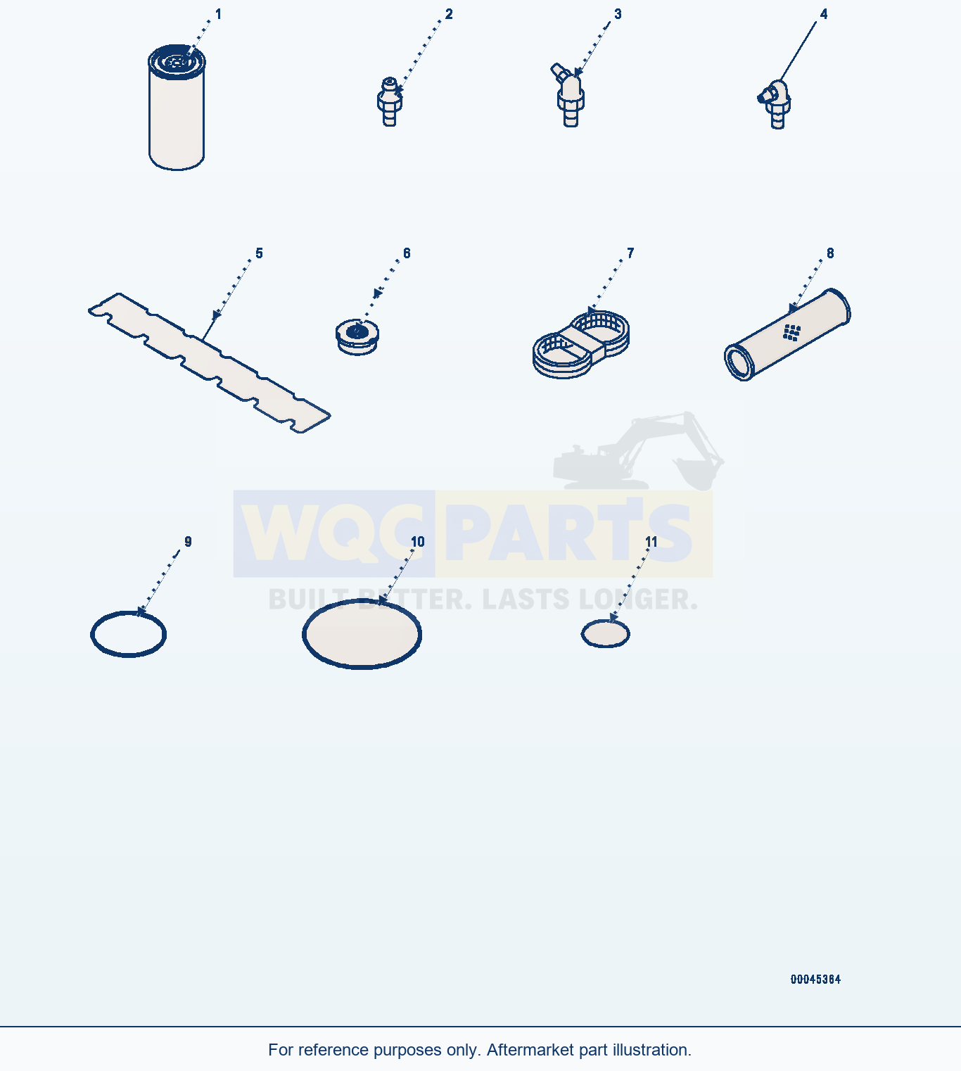 Komatsu WA380Z-6 Spare Parts (|V00460) parts diagram