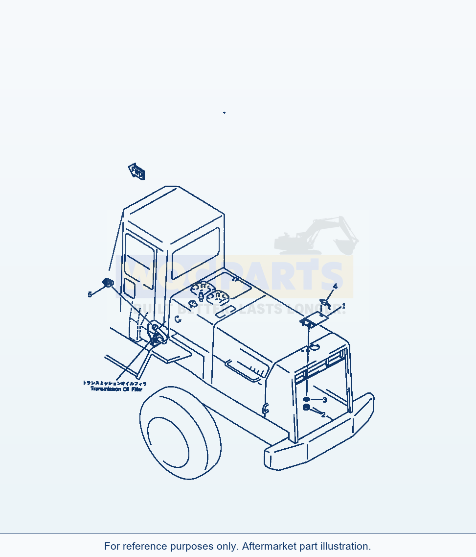 Komatsu WA470-1 Vandalism Protection(#20001-) parts diagram