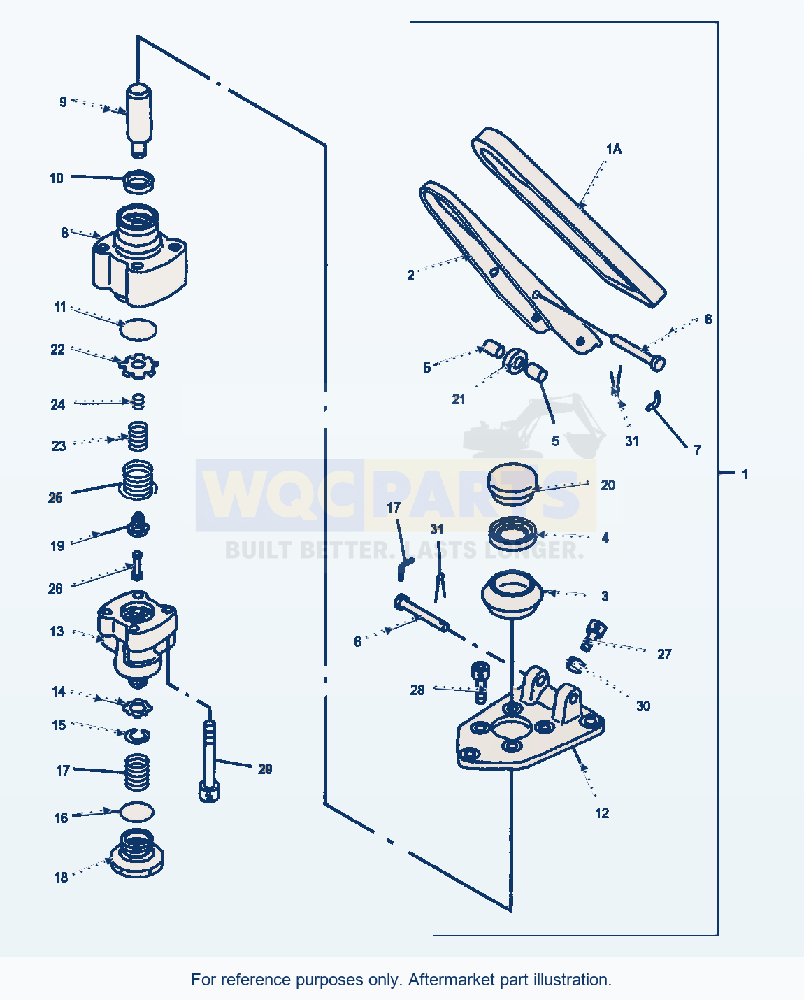 Komatsu WA470-5 Brake Valve, Pipings — Brake Valve (Gj2K2870) parts diagram