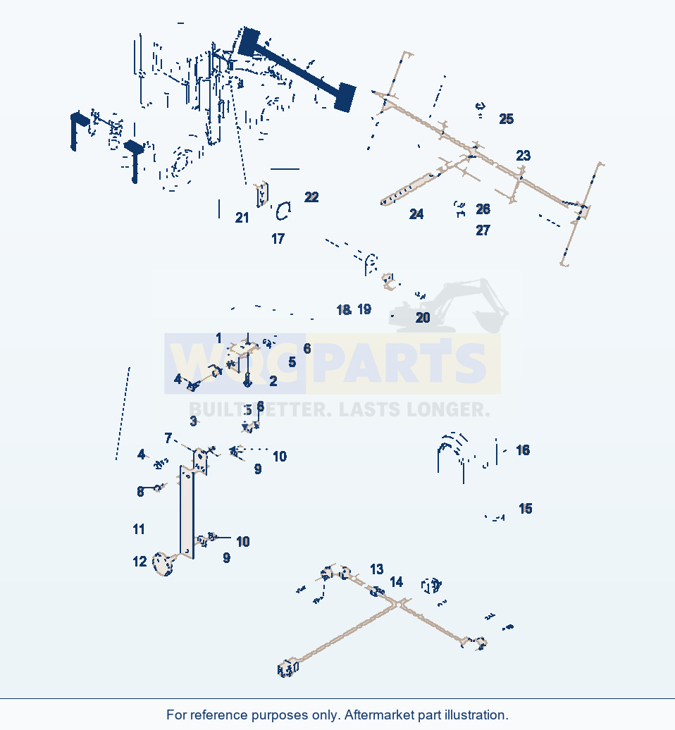 Komatsu WA470-5 Special Equipment Italy (Gj2K1576) parts diagram