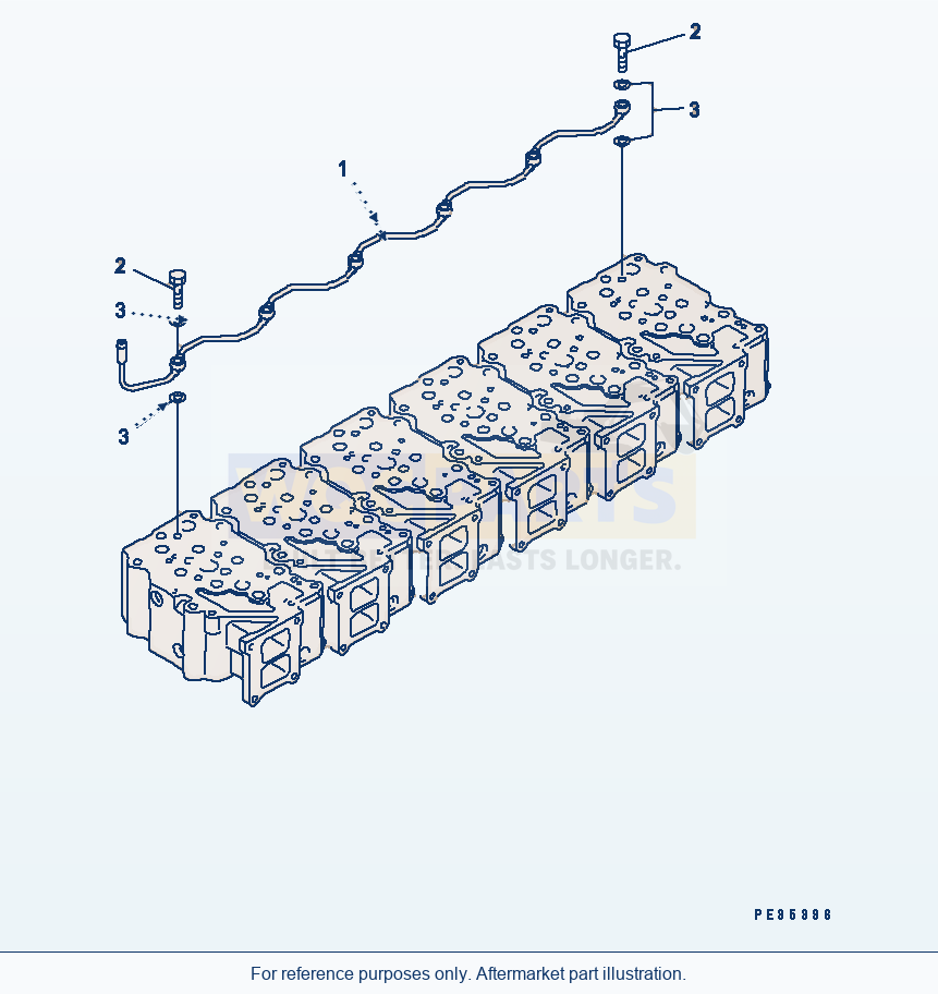 Komatsu WA470-5 Air Vent parts diagram