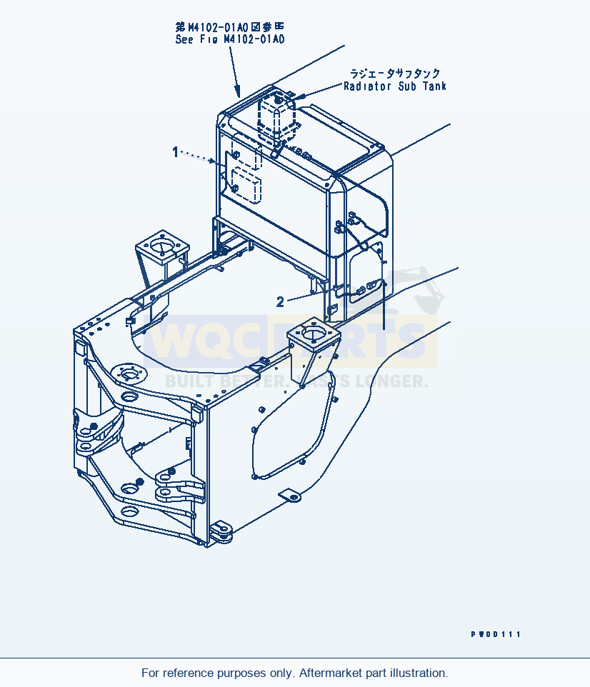 Komatsu WA470-5 Bulkhead (Harness) Serial 70001-UP parts diagram