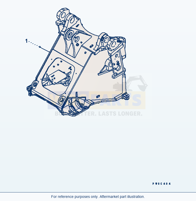 Komatsu WA470-5 Front Frame (For Auto Grease) Serial 70001-UP parts diagram