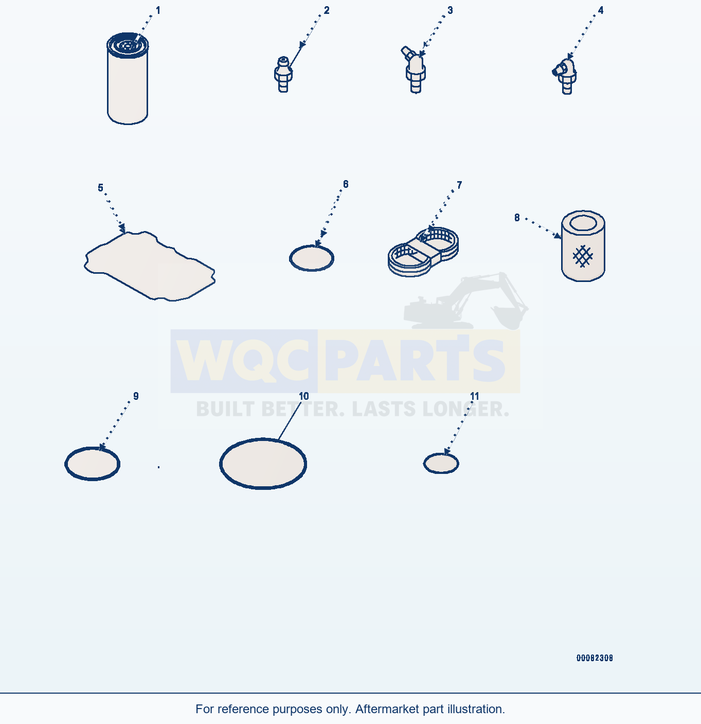 Komatsu WA470-6 Spare Parts (#90216-) parts diagram