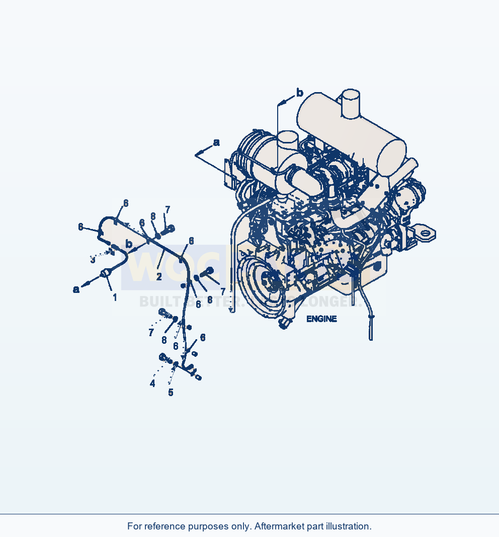 Komatsu WA470-6 Dust Indicator Serial A45001-UP parts diagram