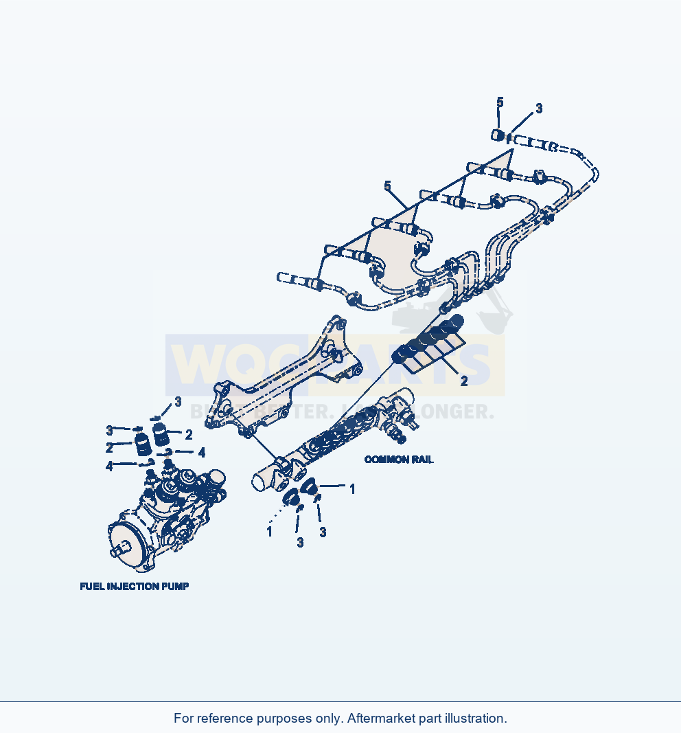 Komatsu WA470-6 Other Parts For Fuel Piping Serial A45001-UP parts diagram