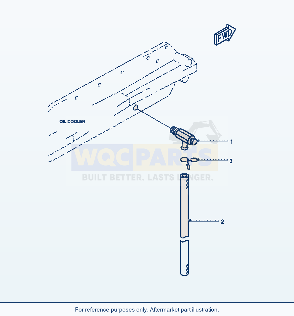 Komatsu WA470-6 Water Drain Valve Serial A46001-UP parts diagram
