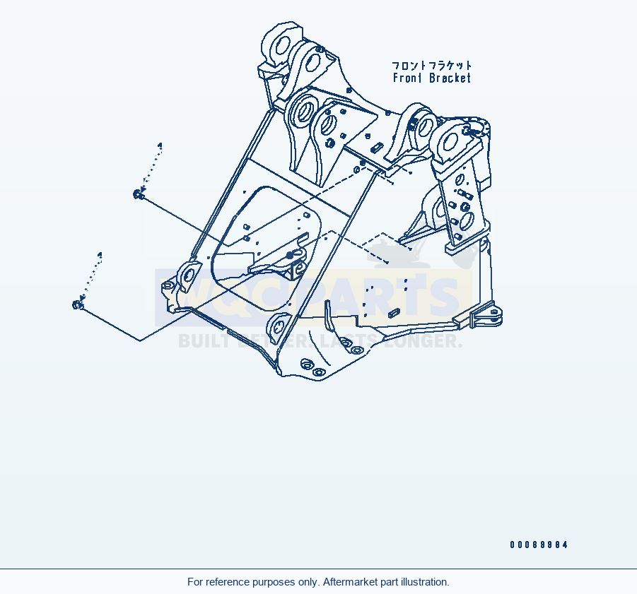 Komatsu WA470-6 Cap(#85001-) Serial 85001-90215 (ECOT3, FOR EU) parts diagram