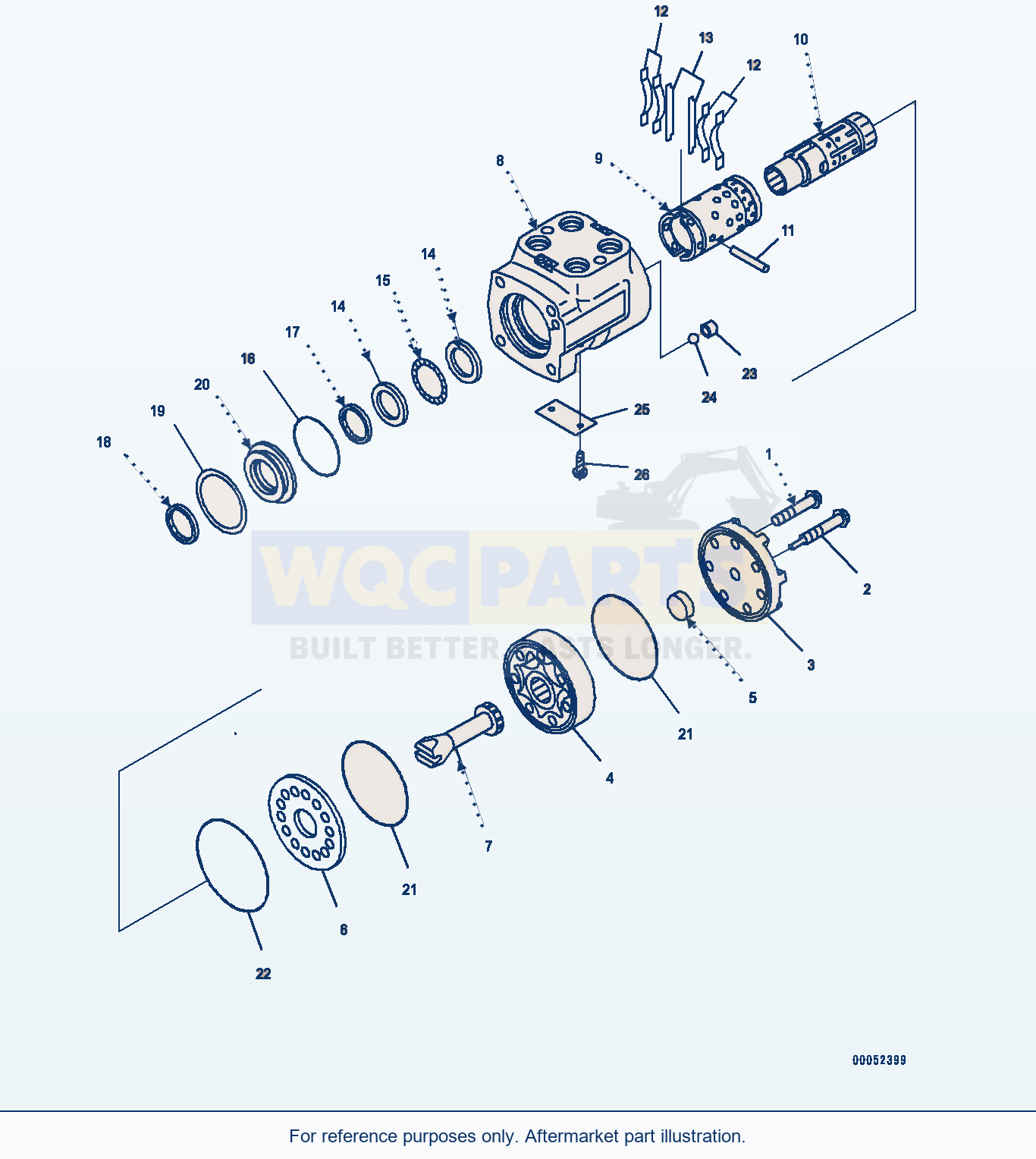 Komatsu WA470-6 Rops Cab (Monocoque) (Orbitrol Valve) (|K00360) parts diagram