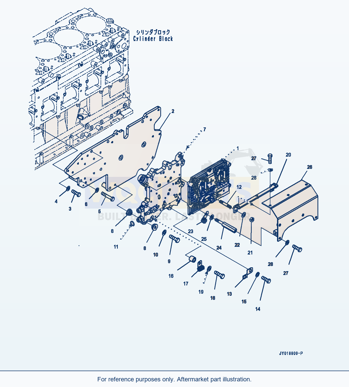 Komatsu WA470-7 Engine Controller (#760611-) parts diagram