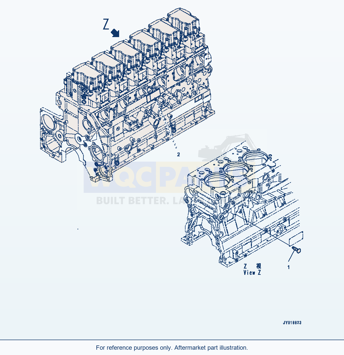Komatsu WA470-7 Name Plate And Caution Plate (#760611-) parts diagram