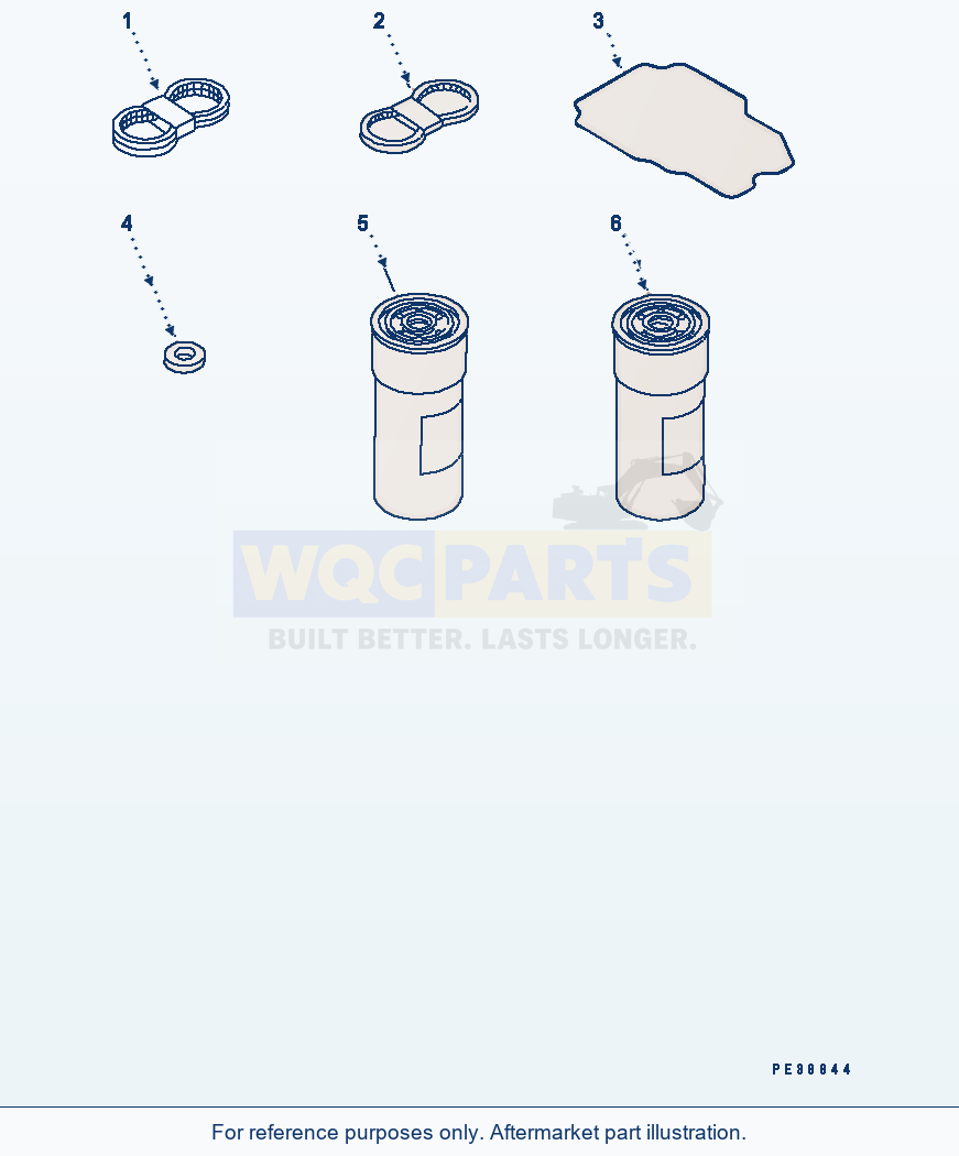 Komatsu WA500-1 Spare Parts (Cold Terrain Spec.)(#19040-20008) parts diagram
