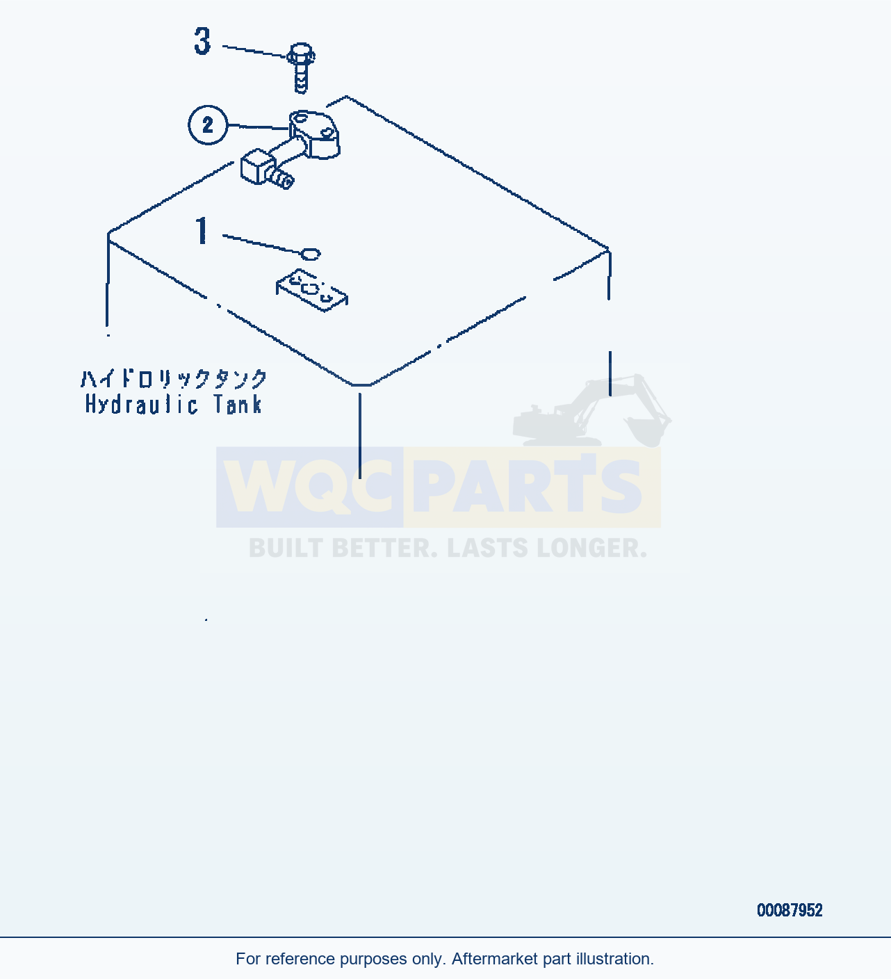 Komatsu WA500-3 Brake Control(#52491-) parts diagram