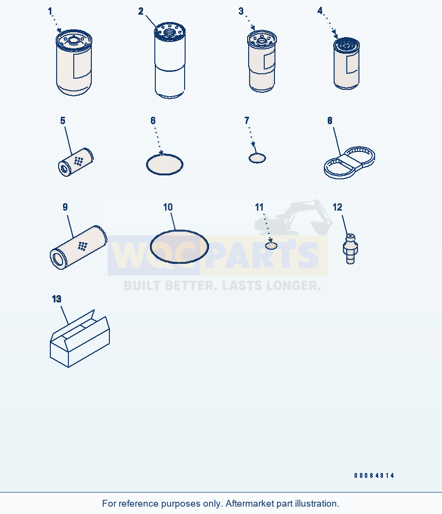 Komatsu WA500-6 Spare Parts(#55001-) parts diagram