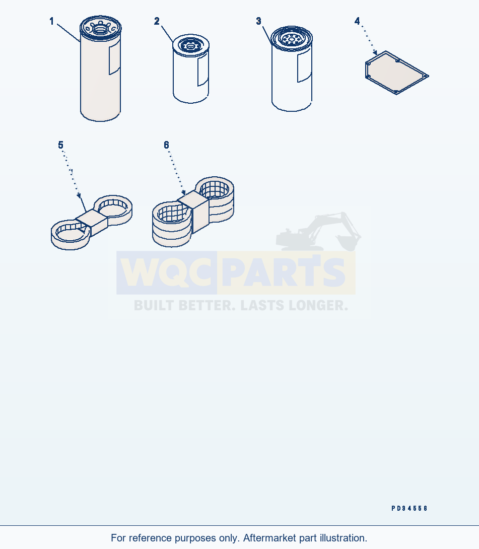 Komatsu WA600-1 Spare Parts(#15667-) parts diagram